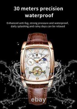 Montre Mécanique Luxe Automatique Homme Squelette Classique D'Affaire Classe Montre Mécanique Luxe Automatique Homme Squelette Classique D'Affaire Classe