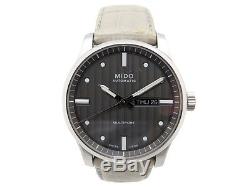 Montre Mido Multifort M005.430 Automatique 42 MM Acier Homme + Boite Watch 680