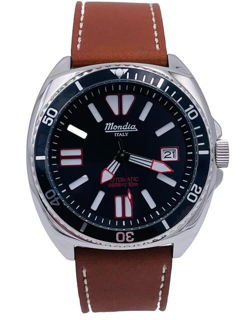 Montre Mondia Automatique Seiknh35 Style Vintage Mi788km/429 &Agrave; Prix R&eacute;duit Neuf