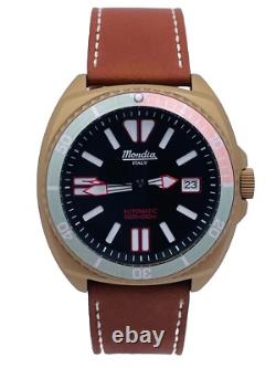 Montre Mondia Automatique SeikNH35 Style Vintage MI788BZM/429 Très Remisée NEUF