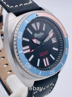 Montre Mondia Automatique Seiknh35 Style Vintage MI788BRK/429 Très Réduite Neuve