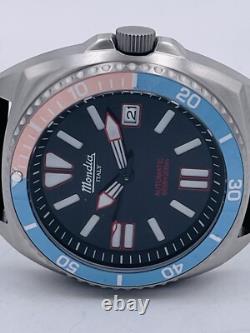 Montre Mondia Automatique Seiknh35 Style Vintage MI788BRK/429 Très Réduite Neuve