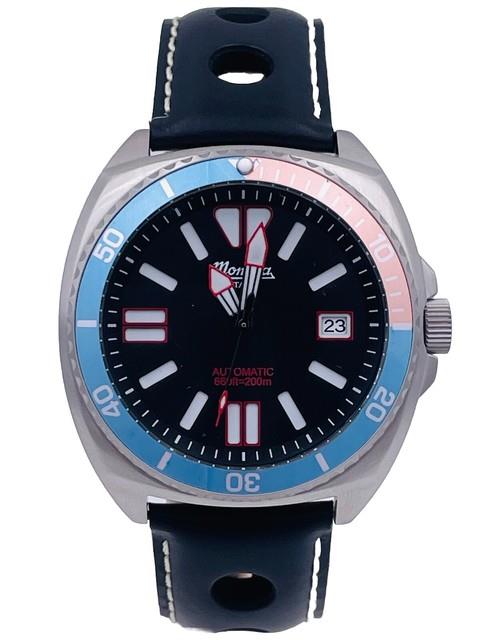 Montre Mondia Automatique Seinh35 Style Vintage Mi788brkb/429 Brad&eacute; Nouveau