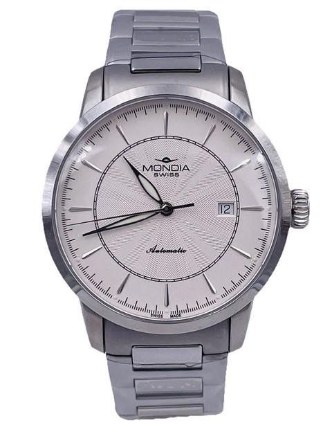 Montre Mondia Suisse Automatique Sellita Sw200 Ms218s/660 Tr&egrave;s Remis&eacute;e Neuve