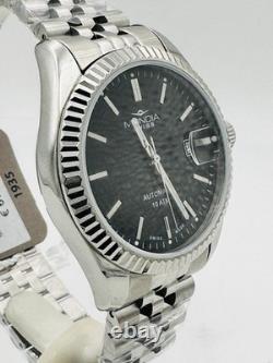 Montre Mondia Swiss Automatique Sellita Sw200 MS212K/670 Neuve 39 mm Acier Noir