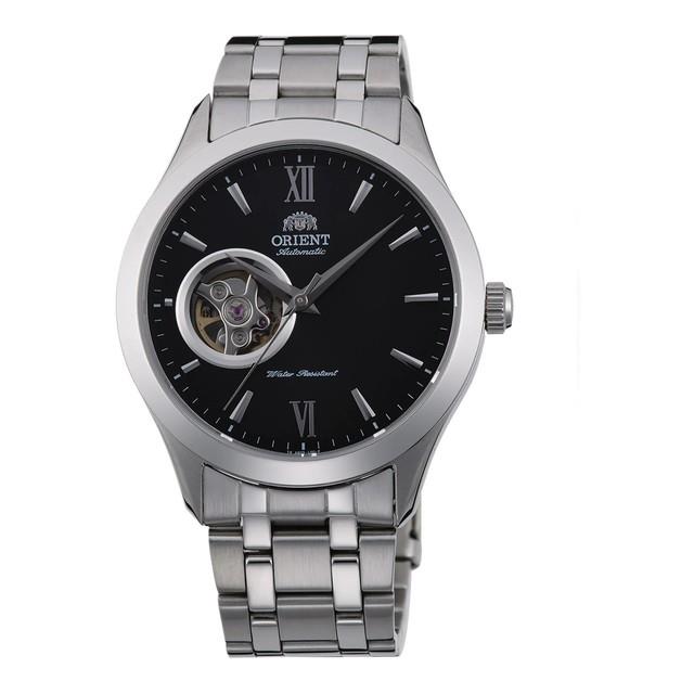 Montre Orient Ag03001b Homme Automatique Acier Bracelet Acier Cadran Noir Neuf