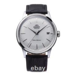 Montre ORIENT RA-AC0M03S Homme Automatique Acier Bracelet Cuir Cadran Blanc Neuf