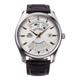 Montre Orient Ra-ba0005s Homme Automatique Acier Bracelet Cuir Cadran Gris Neuf