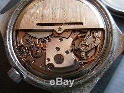 Montre Oméga automatique, automatic steel wristwatch OMEGA Armbanduhr reloj