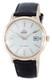 Montre Orient Bambino Blanc Automatique Habill&eacute; Bracelet Cuir Fac00002w0 Homme