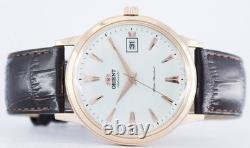 Montre Orient Bambino Blanc Automatique Habillé Bracelet Cuir FAC00002W0 Homme