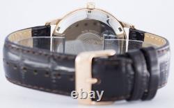 Montre Orient Bambino Blanc Automatique Habillé Bracelet Cuir FAC00002W0 Homme