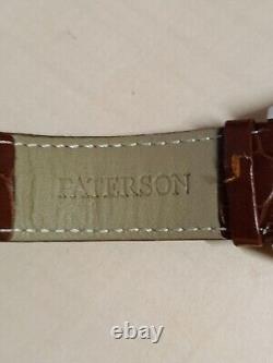 Montre Paterson automatique bracelet cuir