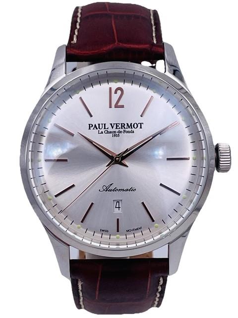 Montre Paul Vermot Automatique Swiss Sellita P67sm690 Sw200 À Prix Réduit Neuve