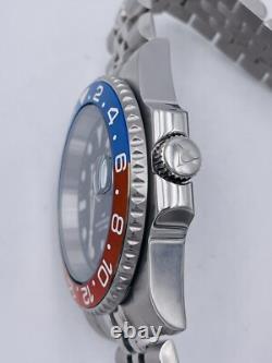 Montre Paul Vermot GMT Automatique Céramique PV2116BLRJ/540 Très Remisée Neuve