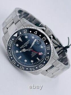 Montre Paul Vermot Gmt Automatique Céramique Pv109ACK/590 Bradé Neuf