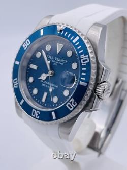 Montre Paul Vermot NewSub 200M Automatique Seiko P211BGW410 Très Remisée Neuve
