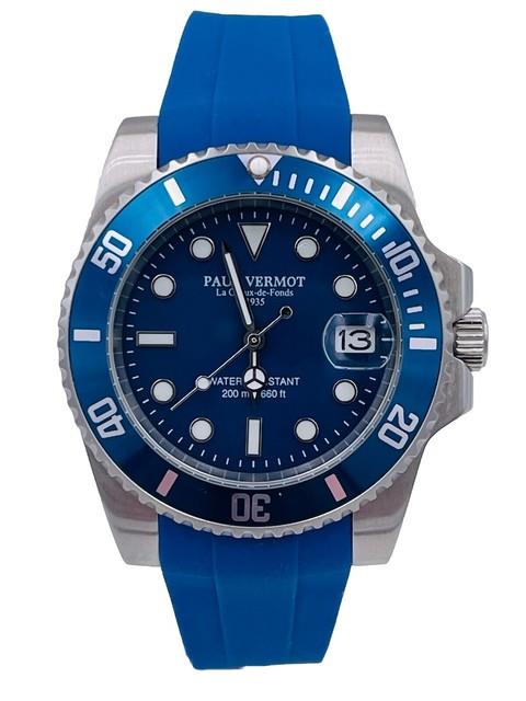 Montre Paul Vermot Newsub 200m Automatique Seiko P211bg/410 Scontatissimo Neuf