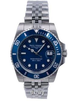Montre Paul Vermot Newsub 200m Automatique Seiko P211BJ / 420 Bradé Neuf