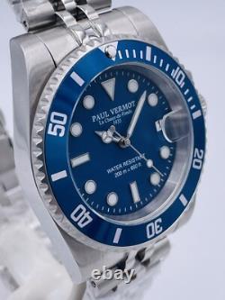 Montre Paul Vermot Newsub 200m Automatique Seiko P211BJ / 420 Bradé Neuf