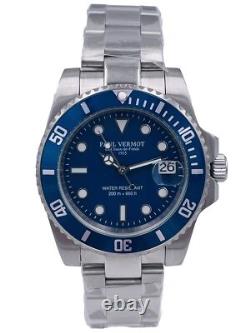 Montre Paul Vermot Newsub 200m Automatique Seiko P211BO / 410 Bradé Neuf