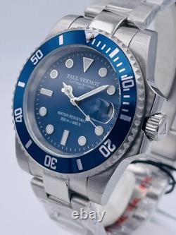 Montre Paul Vermot Newsub 200m Automatique Seiko P211BO / 410 Bradé Neuf