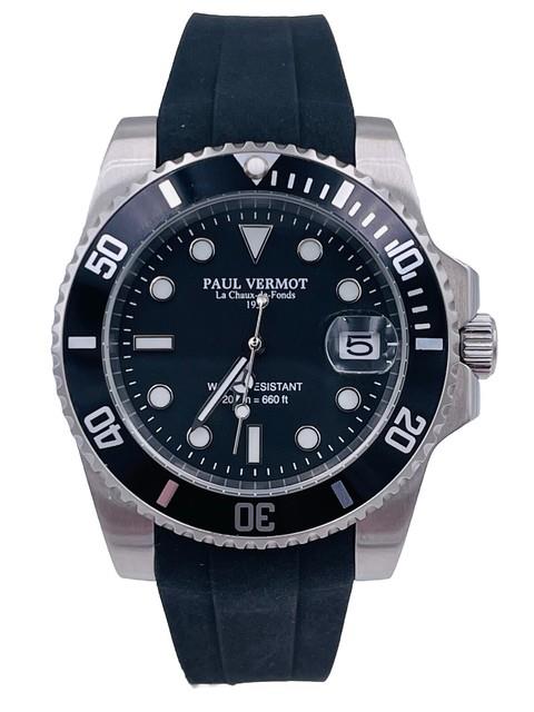 Montre Paul Vermot Newsub 200m Automatique Seiko P211kgk410 Brad&eacute; Neuf