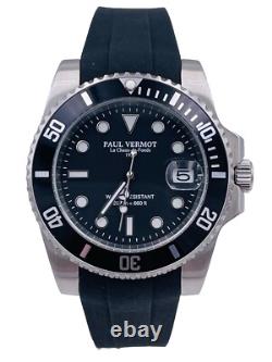 Montre Paul Vermot Newsub 200m Automatique Seiko P211KGK410 Bradé Neuf