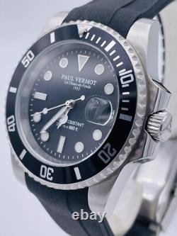 Montre Paul Vermot Newsub 200m Automatique Seiko P211KGK410 Bradé Neuf