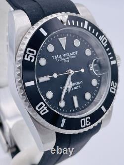 Montre Paul Vermot Newsub 200m Automatique Seiko P211KGK410 Bradé Neuf