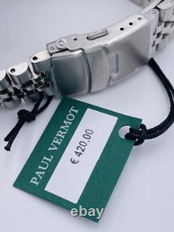 Montre Paul Vermot Plongée 200m Automatique Seiko PV2115KJ / 420 Bradé Neuf
