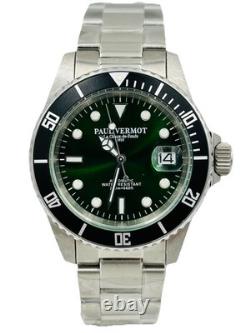 Montre Paul Vermot SUB 200 m Automatique Seiko PV6763VK/438 Neuve