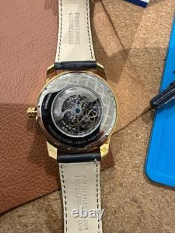 Montre Pierre Lannier Automatique Réf 326C033 Cadran Noir Bracelet Cuir Neuf