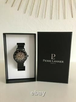 Montre Pierre Lannier Homme Neuve Réf 326B438 Automatique Maille Milanaise