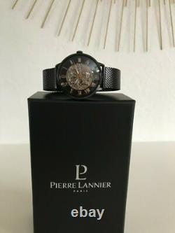 Montre Pierre Lannier Homme Neuve Réf 326B438 Automatique Maille Milanaise