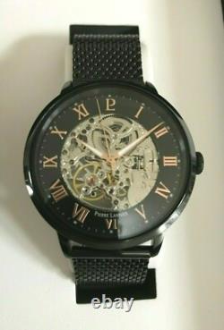 Montre Pierre Lannier Homme Neuve Réf 326B438 Automatique Maille Milanaise
