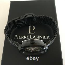 Montre Pierre Lannier Homme Neuve Réf 326B438 Automatique Maille Milanaise