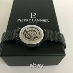 Montre Pierre Lannier Homme Neuve Réf 326B438 Automatique Maille Milanaise