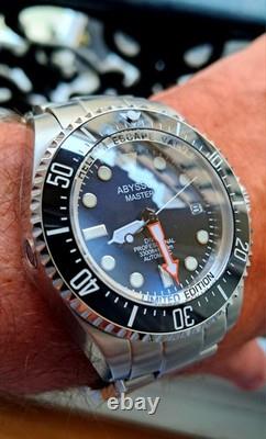 Montre Plongée ABYSSUS MASTER Deep Diver Automatique Valve Hélium Limitée 30 Ex Montre Plongée ABYSSUS MASTER Deep Diver Automatique Valve Hélium Limitée 30 Ex