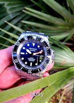 Montre Plongée ABYSSUS MASTER Deep Diver Automatique Valve Hélium Limitée 30 Ex Montre Plongée ABYSSUS MASTER Deep Diver Automatique Valve Hélium Limitée 30 Ex
