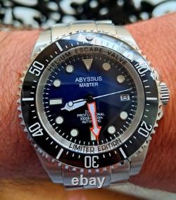 Montre Plongée ABYSSUS MASTER Deep Diver Automatique Valve Hélium Limitée 30 Ex Montre Plongée ABYSSUS MASTER Deep Diver Automatique Valve Hélium Limitée 30 Ex