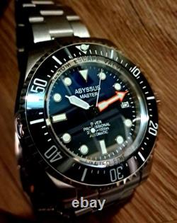 Montre Plongée ABYSSUS MASTER Diver 002 Black Valve Hélium Montre Plongée ABYSSUS MASTER Diver 002 Black Valve Hélium