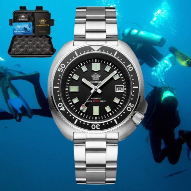 Montre Plongée Automatique Addiesdive Captaine Willard Seiko Nh35a 20atm Saphir