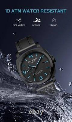 Montre Plongée Homme SEAKOSS GMT Automatique 10ATM Saphir Lumineuse Montre Plongée Homme SEAKOSS GMT Automatique 10ATM Saphir Lumineuse