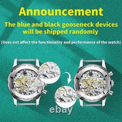 Montre RED STAR 1963 Pilote 38/40mm Chronographe Mécanique ST1901 Saphir