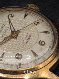 Montre Relliac Automatique Vintage Années 50 Cadran Nid d'Abeille Honeycomb