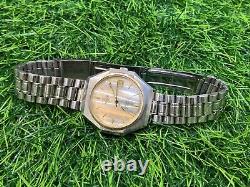 Montre Rover Vintage Swiss Made 1960's Automatique Très Rare 37mm Homme Argen