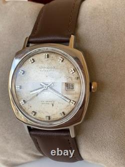 Montre Sandoz Vintage Années 1970 Automatique Date Homme Homme 37mm 25