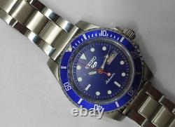 Montre Seiko 5 Automatique Pour Homme 6309 Couleur Bleu Japan Made Watch