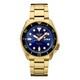 Montre Seiko Homme 5 Automatique Srpk20 Cadran Bleu, Or, Garantie Prix
